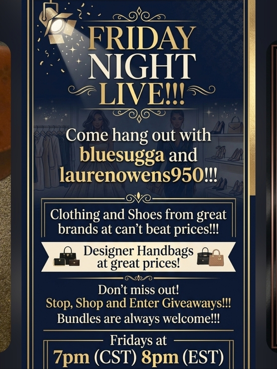 Handbags - Friday Night Live!!!